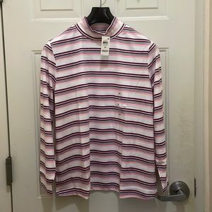KAREN SCOTT, NWT Women’s 2X striped crew neck sweater. Very soft and warm!!